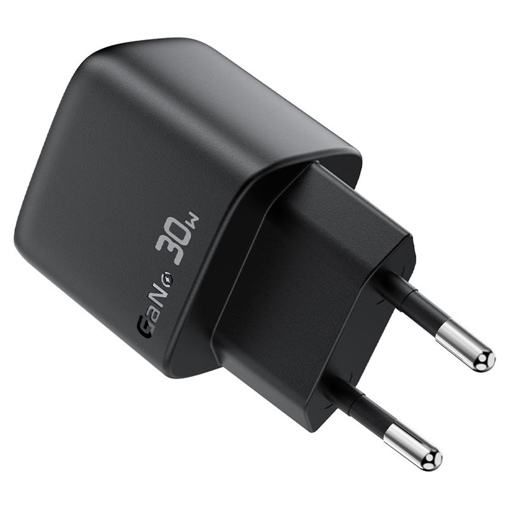 Incarcator Retea Acefast A115 Display, 30W, 3A, 1 x USB-C, Negru