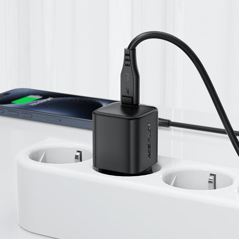 Incarcator Retea Acefast A117, 20W, 3A, 1 x USB-C, Negru