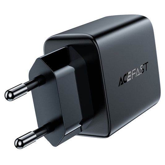 Incarcator Retea Acefast A33, 18W, 3A, 2 x USB-A, Negru