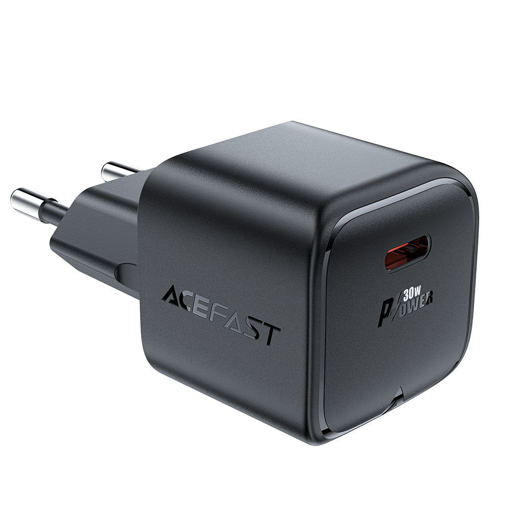 Incarcator Retea Acefast A77, 30W, 3A, 1 x USB-C, Negru