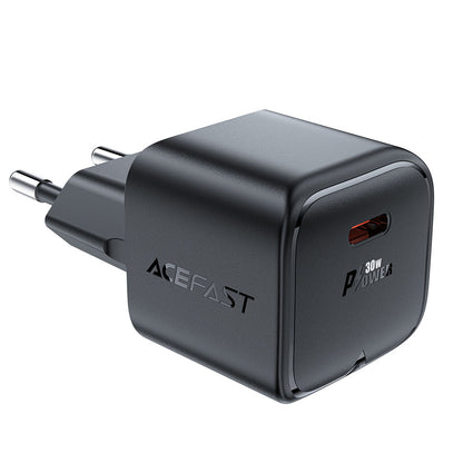 Incarcator Retea Acefast A77, 30W, 3A, 1 x USB-C, Negru