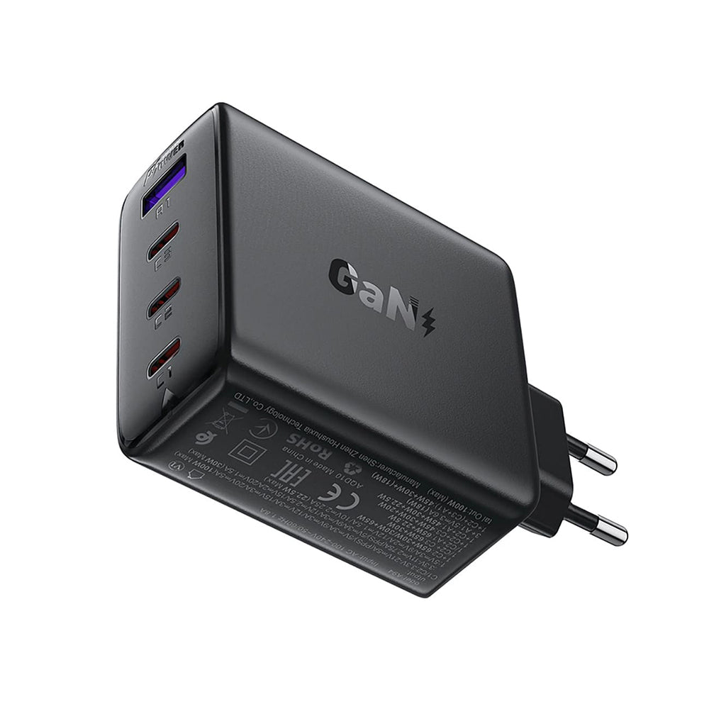 Incarcator Retea Acefast A94, 100W, 5A, 1 x USB-A - 3 x USB-C, Negru