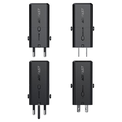 Incarcator Retea Acefast Z7 Travel, 30W, 3A, 1 x USB-C, Negru