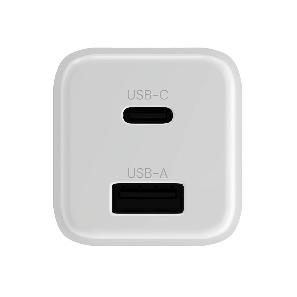Incarcator Retea Allity. ATC-01-30WAC Mini, 30W, 3A, 1 x USB-A - 1 x USB-C, Alb
