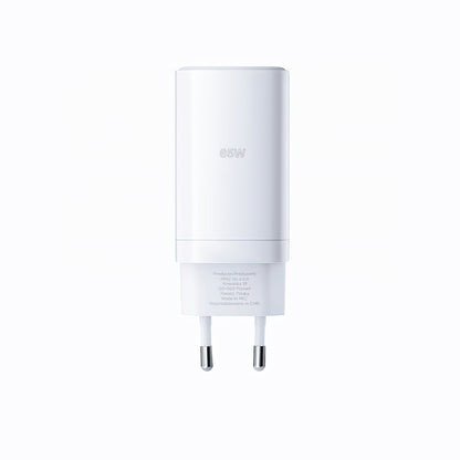Incarcator Retea Allity. ATC-01-65WACC Fast, 65W, 3.25A, 1 x USB-A - 2 x USB-C, Alb