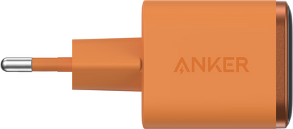 Incarcator Retea Anker Nano Display, 45W, 3A, 1 x USB-C, Portocaliu A121DGO1