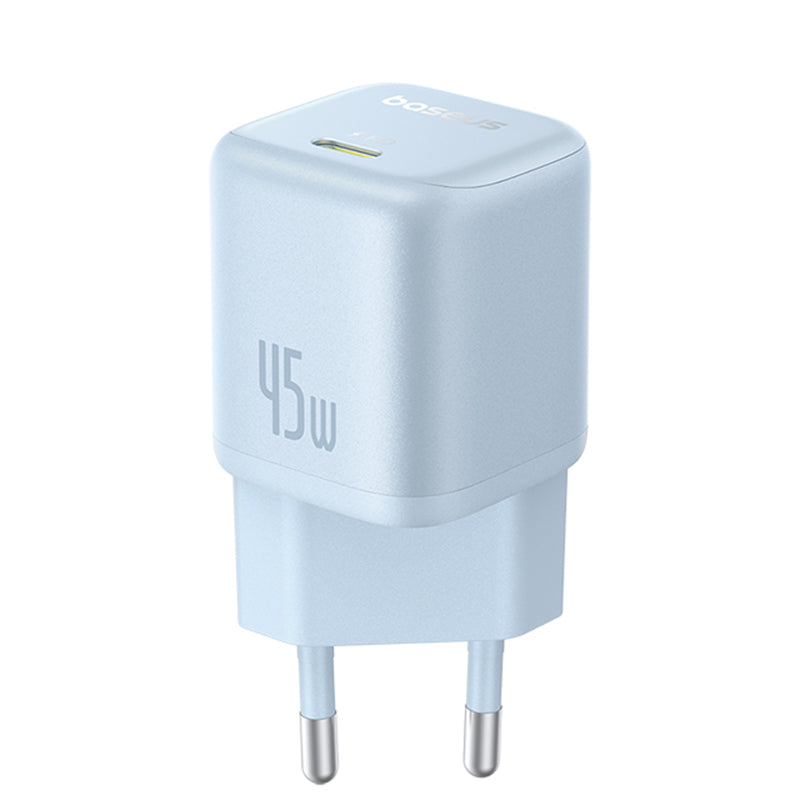 Incarcator Retea Baseus PicoGo, 45W, 3A, 1 x USB-C, Albastru P10176800313-00