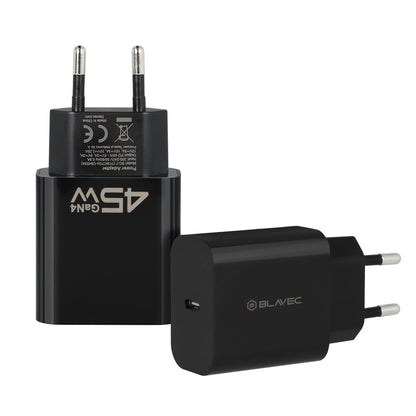 Incarcator Retea Blavec BC-7, 45W, 3A, 1 x USB-C, Negru