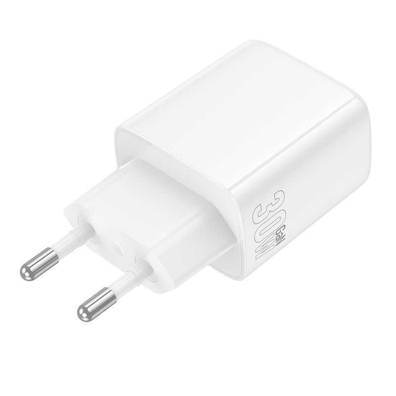 Incarcator Retea Borofone BN28 Fuente, 30W, 3A, 1 x USB-C, Alb