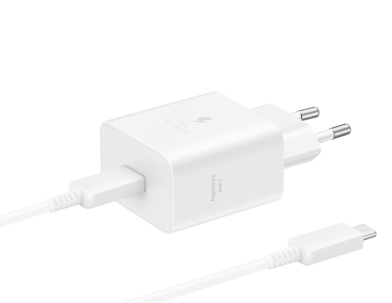Incarcator Retea Cu Cablu USB-C Samsung, 45W, 4.05A, 1 x USB-C, Alb EP-T4511XWEGEU