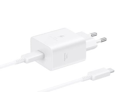 Incarcator Retea Cu Cablu USB-C Samsung, 45W, 4.05A, 1 x USB-C, Alb EP-T4511XWEGEU