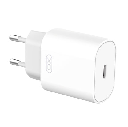 Incarcator Retea XO Design, 25W, 3A, 1 x USB-C, Alb