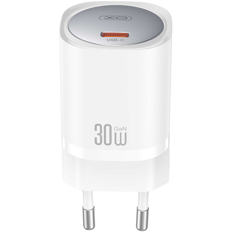 Incarcator Retea Cu Cablu USB-C XO Design CE20, 30W, 3A, 1 x USB-C, Alb
