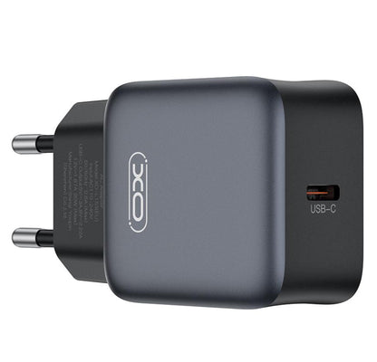 Incarcator Retea Cu Cablu USB-C XO Design L155, 30W, 3A, 1 x USB-C, Negru