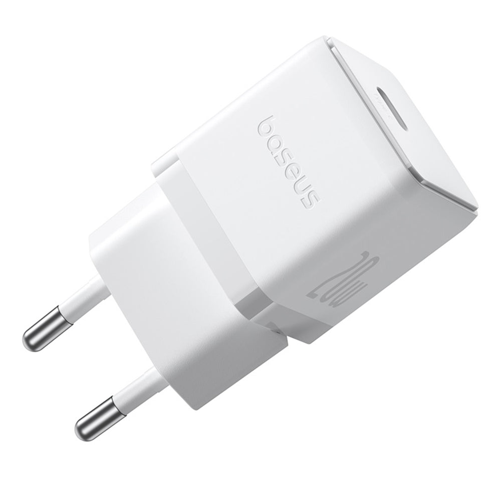 Incarcator Retea Cu Cablu USB-C Baseus Palm, 20W, 3A, 1 x USB-C, Alb P10111602213-01