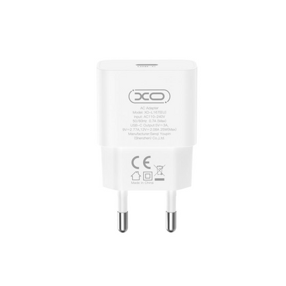Incarcator Retea Cu Cablu USB-C XO Design L167, 25W, 3A, 1 x USB-C, Alb