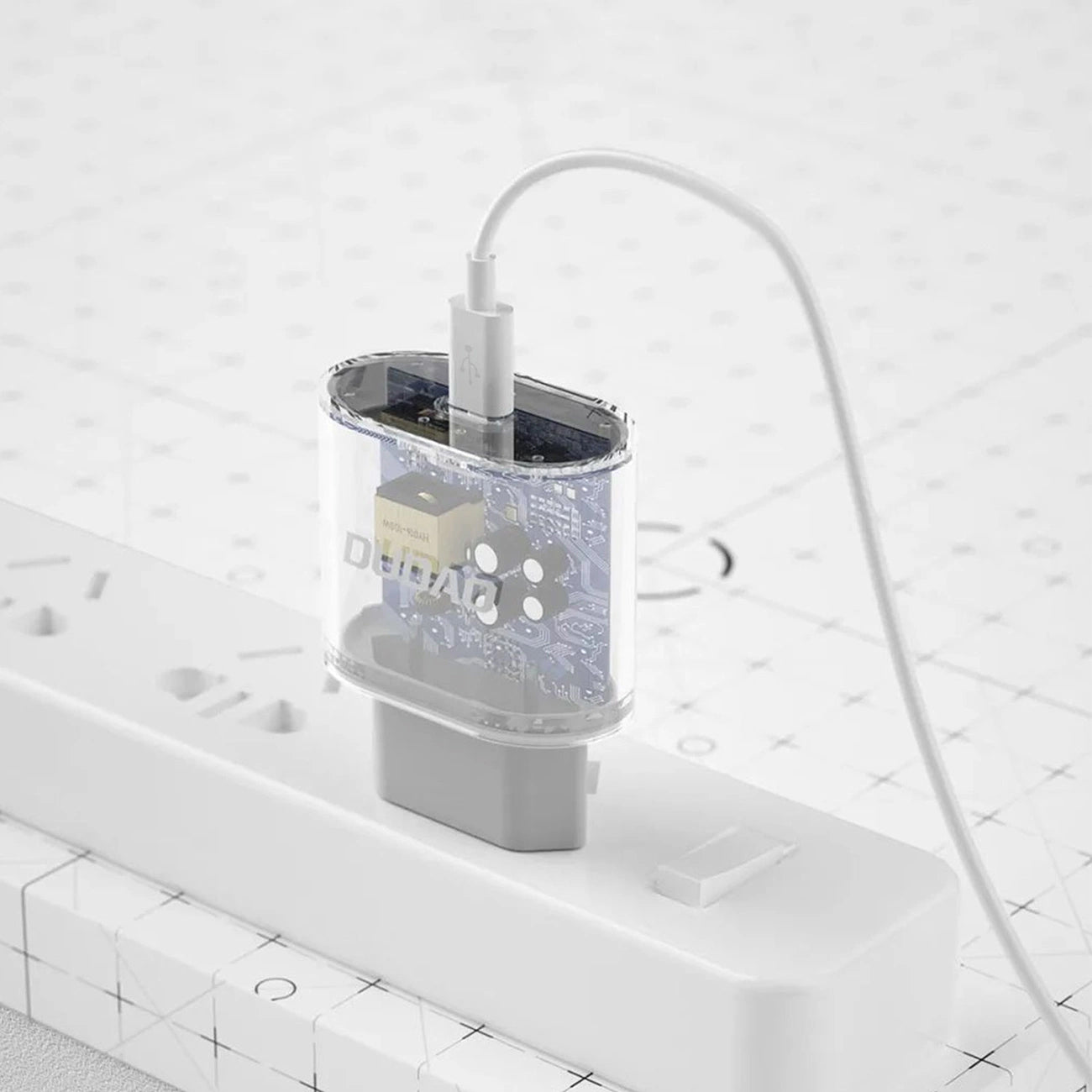 Incarcator Retea Cu Cablu USB-C Dudao A14EUC, 20W, 3A, 1 x USB-C, Negru