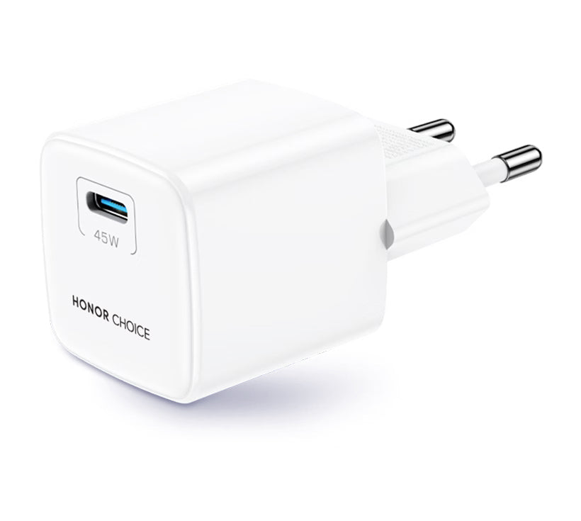 Incarcator Retea Cu Cablu USB-C Honor Choice CP045E, 45W, 3A, 1 x USB-C, Alb 5504ALHP
