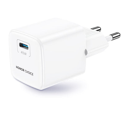 Incarcator Retea Cu Cablu USB-C Honor Choice CP045E, 45W, 3A, 1 x USB-C, Alb 5504ALHP