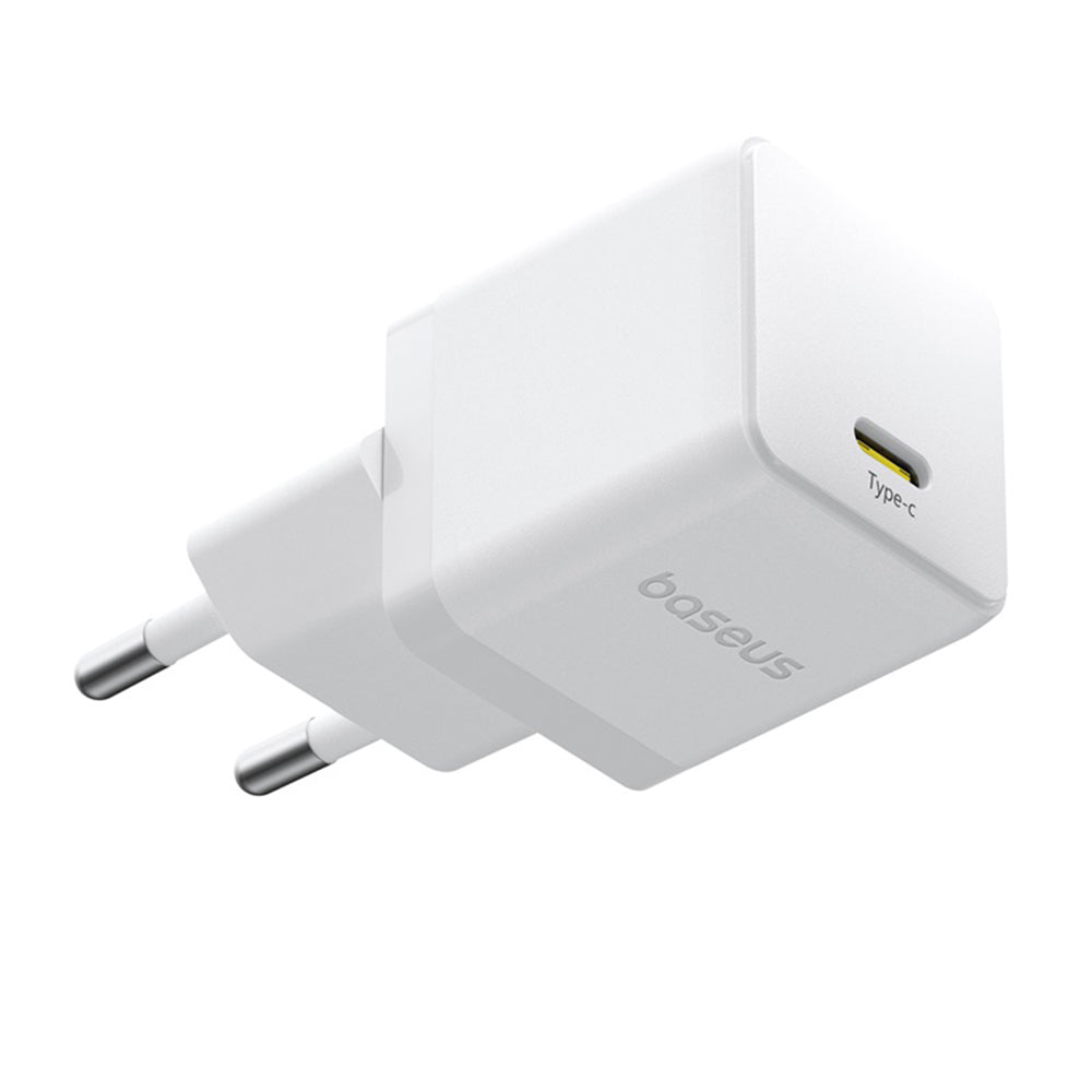 Incarcator Retea Cu Cablu USB-C Baseus Palm, 20W, 3A, 1 x USB-C, Alb P10111602213-01