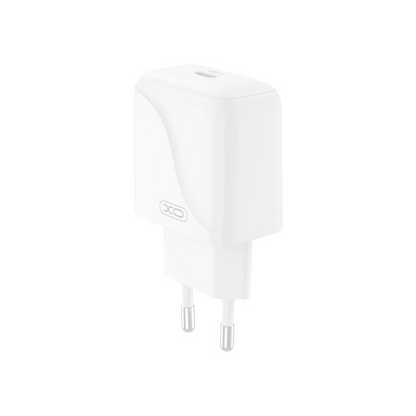 Incarcator Retea Cu Cablu USB-C XO Design L141, 20W, 3A, 1 x USB-C, Alb