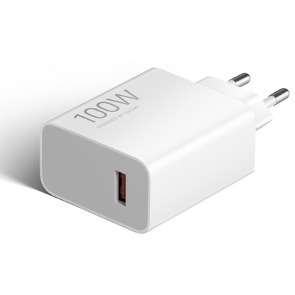 Incarcator Retea Cu Cablu USB-C Xiaomi MY-19-ER, 100W, 6.1A, 1 x USB-A, Alb BHR095VEU