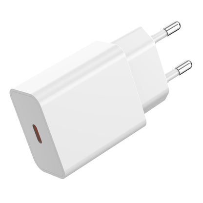 Incarcator Retea Cu Cablu USB-C XO Design L126, 20W, 3A, 1 x USB-C, Alb