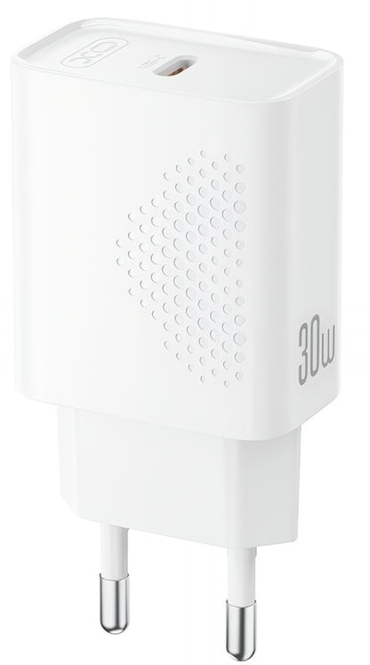 Incarcator Retea Cu Cablu USB-C XO Design L162, 30W, 3A, 1 x USB-C, Alb