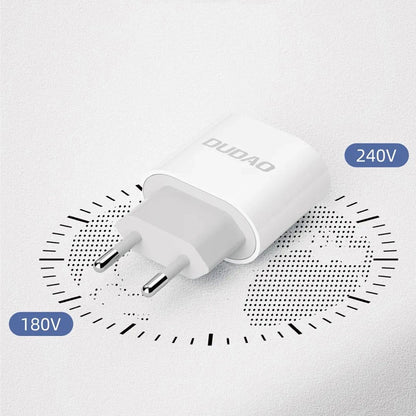 Incarcator Retea Cu Cablu USB-C Dudao A14EUC, 20W, 3A, 1 x USB-C, Negru
