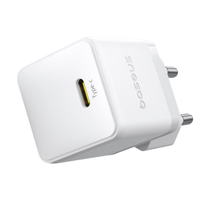 Incarcator Retea Cu Cablu USB-C Baseus Palm, 20W, 3A, 1 x USB-C, Alb P10111602213-01