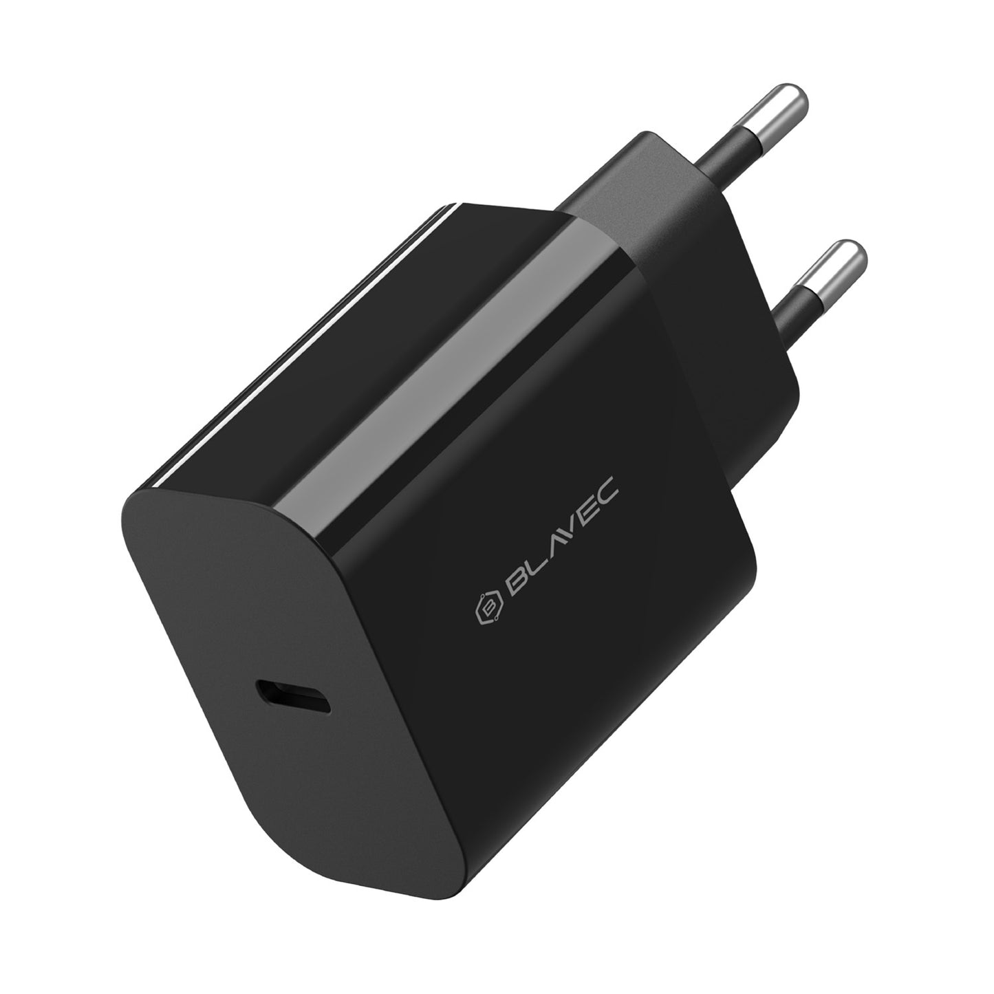 Incarcator Retea Cu Cablu USB-C Blavec BC-7, 45W, 3A, 1 x USB-C, Negru