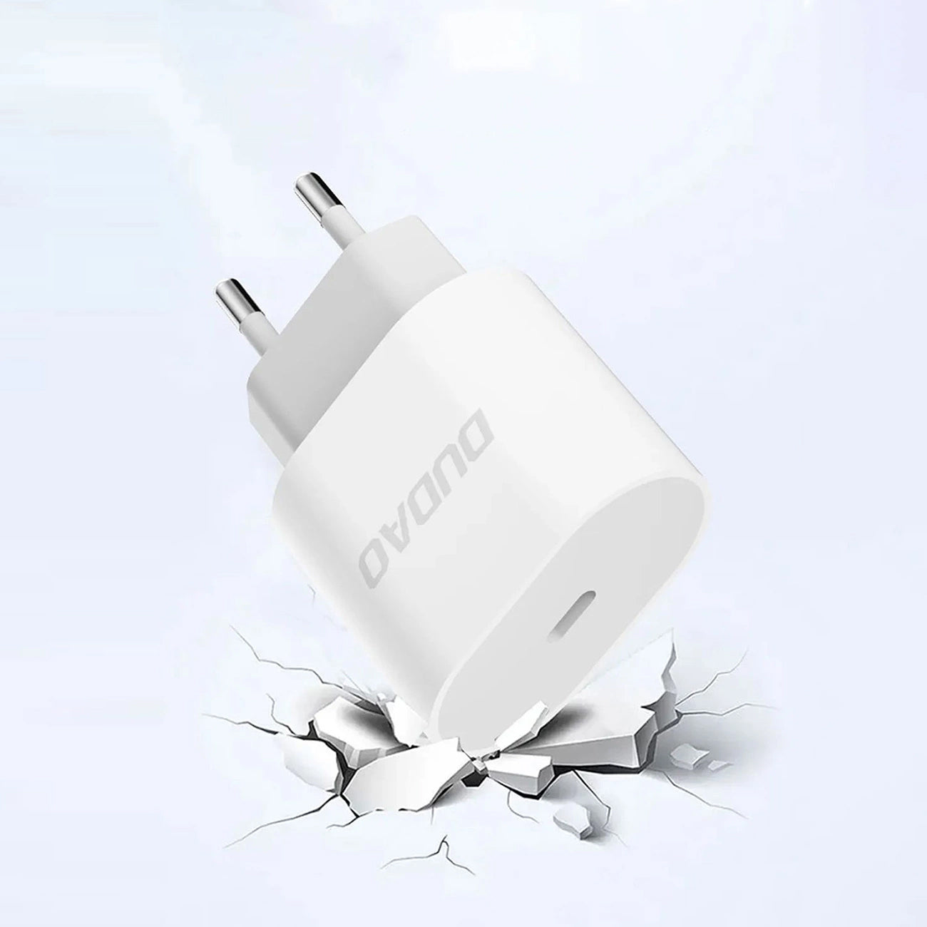 Incarcator Retea Cu Cablu USB-C Dudao A14EUC, 20W, 3A, 1 x USB-C, Negru