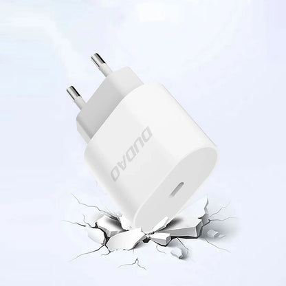 Incarcator Retea Cu Cablu USB-C Dudao A14EUC, 20W, 3A, 1 x USB-C, Negru