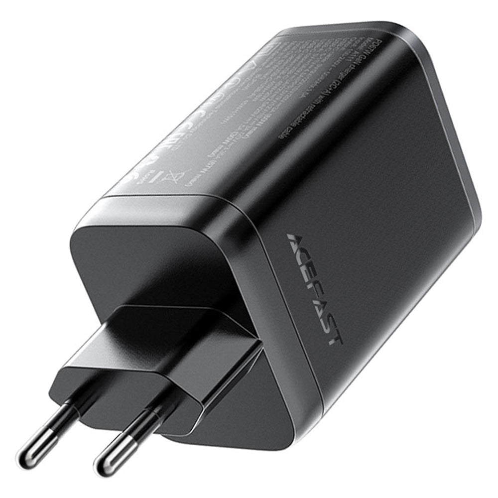 Incarcator Retea Cu Cablu USB-C Acefast A111, 67W, 3A, 1 x USB-A - 1 x USB-C, Negru