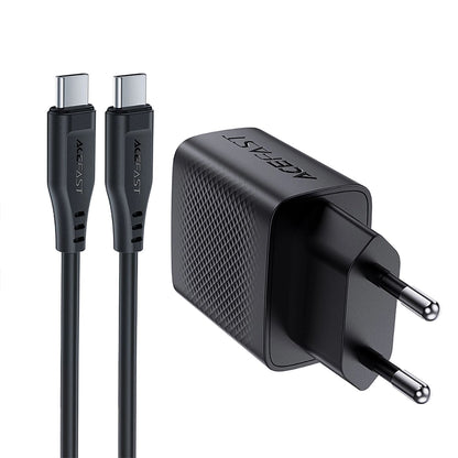 Incarcator Retea Cu Cablu USB-C Acefast A82, 20W, 3A, 1 x USB-C, Negru