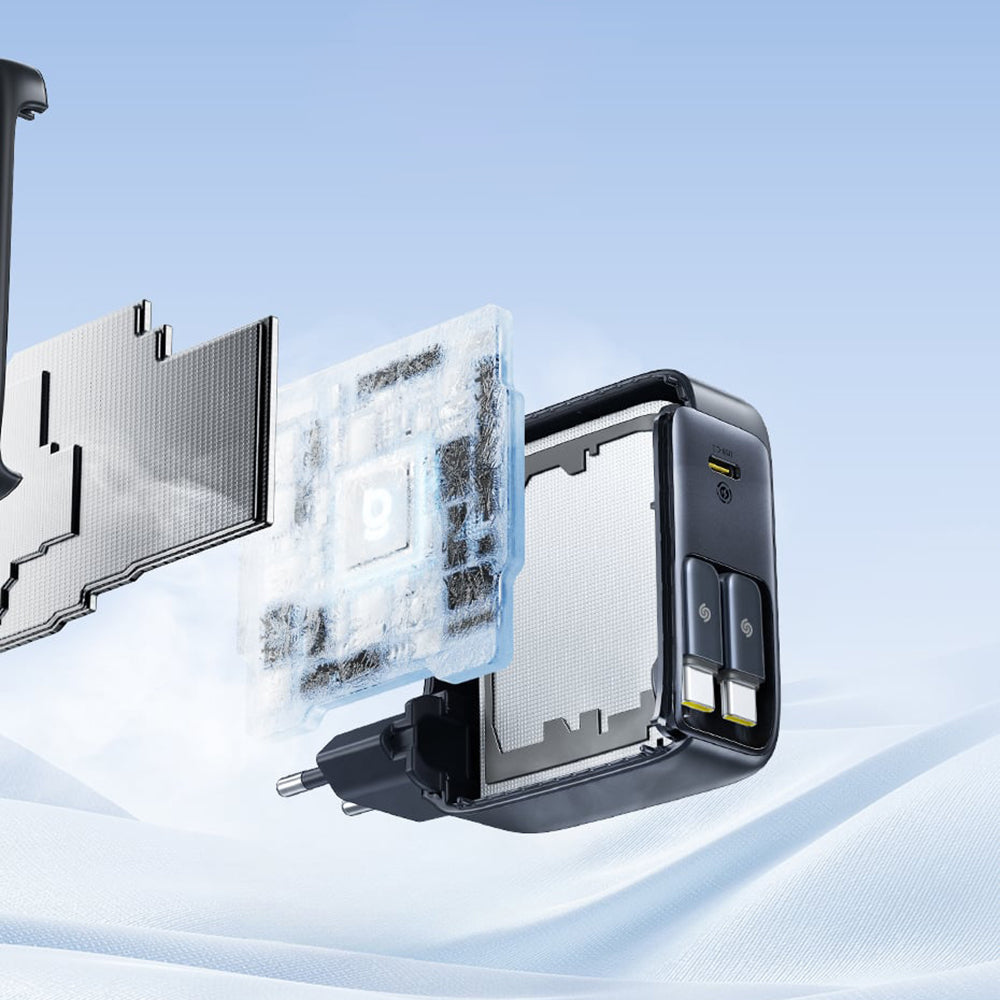 Incarcator Retea Cu Cablu USB-C Baseus EnerCore CJ21, 67W, 3.35A, 1 x USB-C, Negru E0120G00