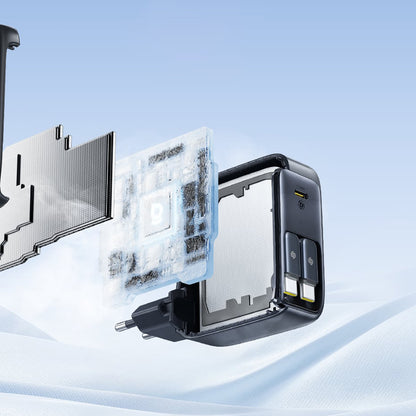 Incarcator Retea Cu Cablu USB-C Baseus EnerCore CJ21, 67W, 3.35A, 1 x USB-C, Negru E0120G00