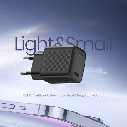 Incarcator Retea Cu Cablu USB-C Lito LC17T, 30W, 3A, 1 x USB-C, Negru