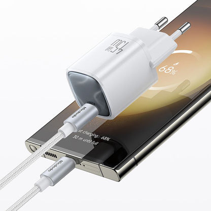 Incarcator Retea Cu Cablu USB-C Mcdodo Nano CH-4433, 45W, 3A, 1 x USB-C, Negru