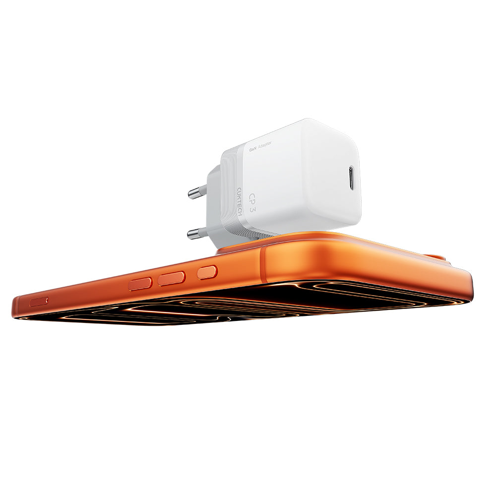 Incarcator Retea Cuktech, 40W, 3A, 1 x USB-C, Alb CKAC301SEUWH