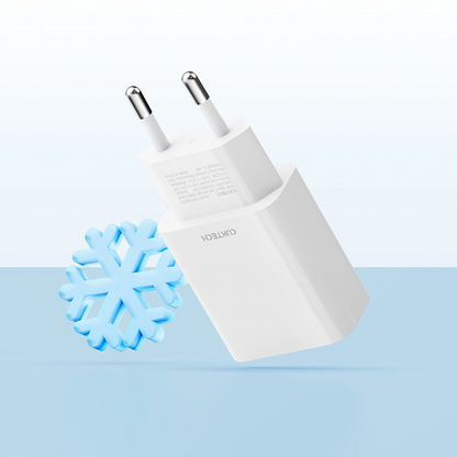 Incarcator Retea Cuktech HA716C, 20W, 3A, 1 x USB-C, Alb