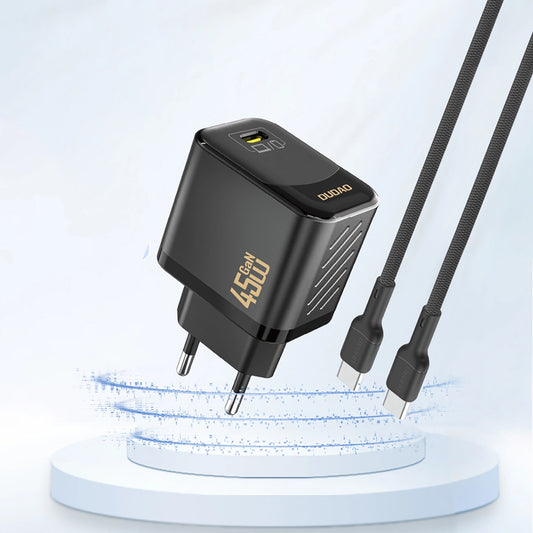 Incarcator Retea Dudao A28, 45W, 3A, 1 x USB-C, Negru