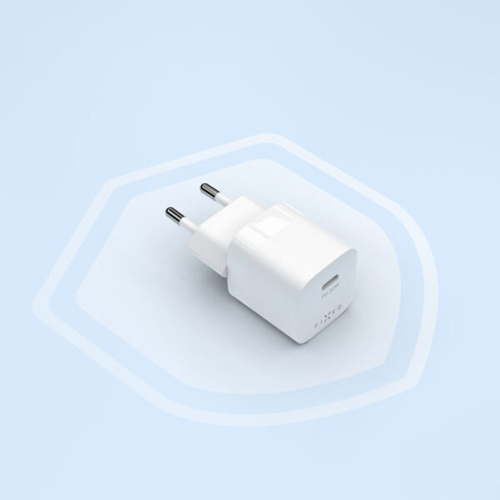 Incarcator Retea Fixed Mini2, 30W, 3A, 1 x USB-C, Alb