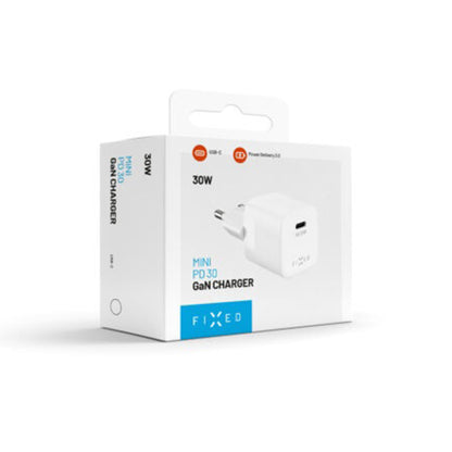 Incarcator Retea Fixed Mini2, 30W, 3A, 1 x USB-C, Alb
