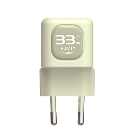 Incarcator Retea HAVIT UC230, 33W, 3A, 1 x USB-A - 1 x USB-C, Verde