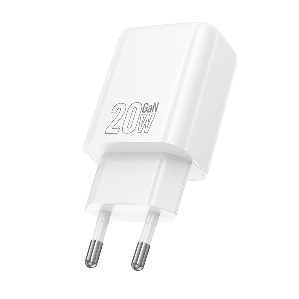 Incarcator Retea HOCO N60, 20W, 3A, 1 x USB-C, Alb