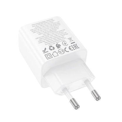 Incarcator Retea HOCO N56, 30W, 3A, 2 x USB-A - 2 x USB-C, Alb