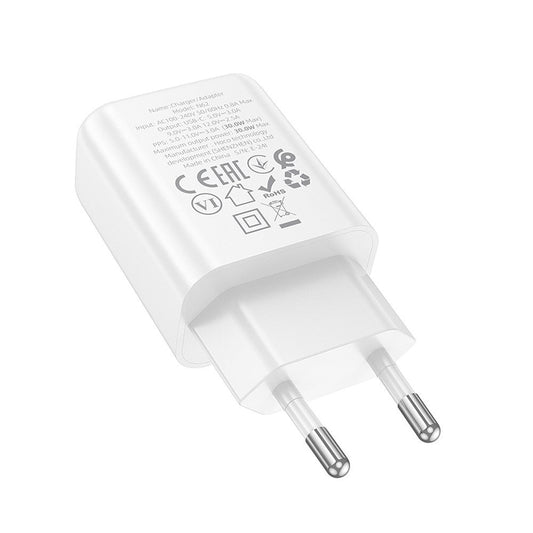 Incarcator Retea HOCO N62, 30W, 3A, 1 x USB-C, Alb