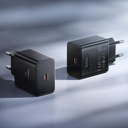 Incarcator Retea HOCO N77, 45W, 3A, 1 x USB-C, Negru