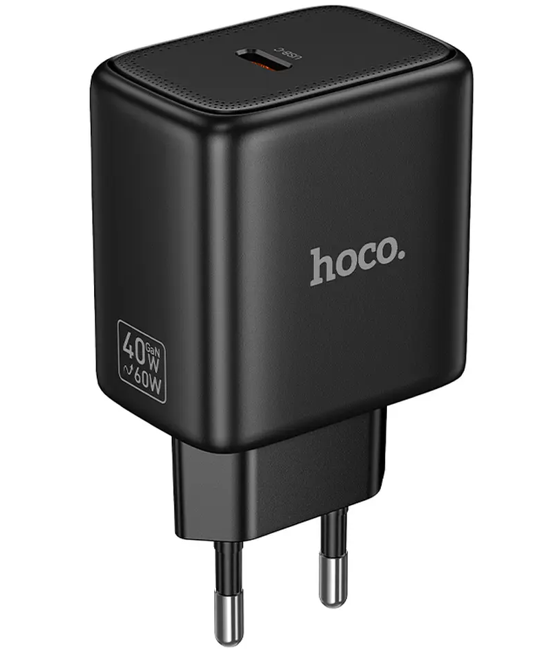Incarcator Retea HOCO N83, 40W, 3A, 1 x USB-C, Negru